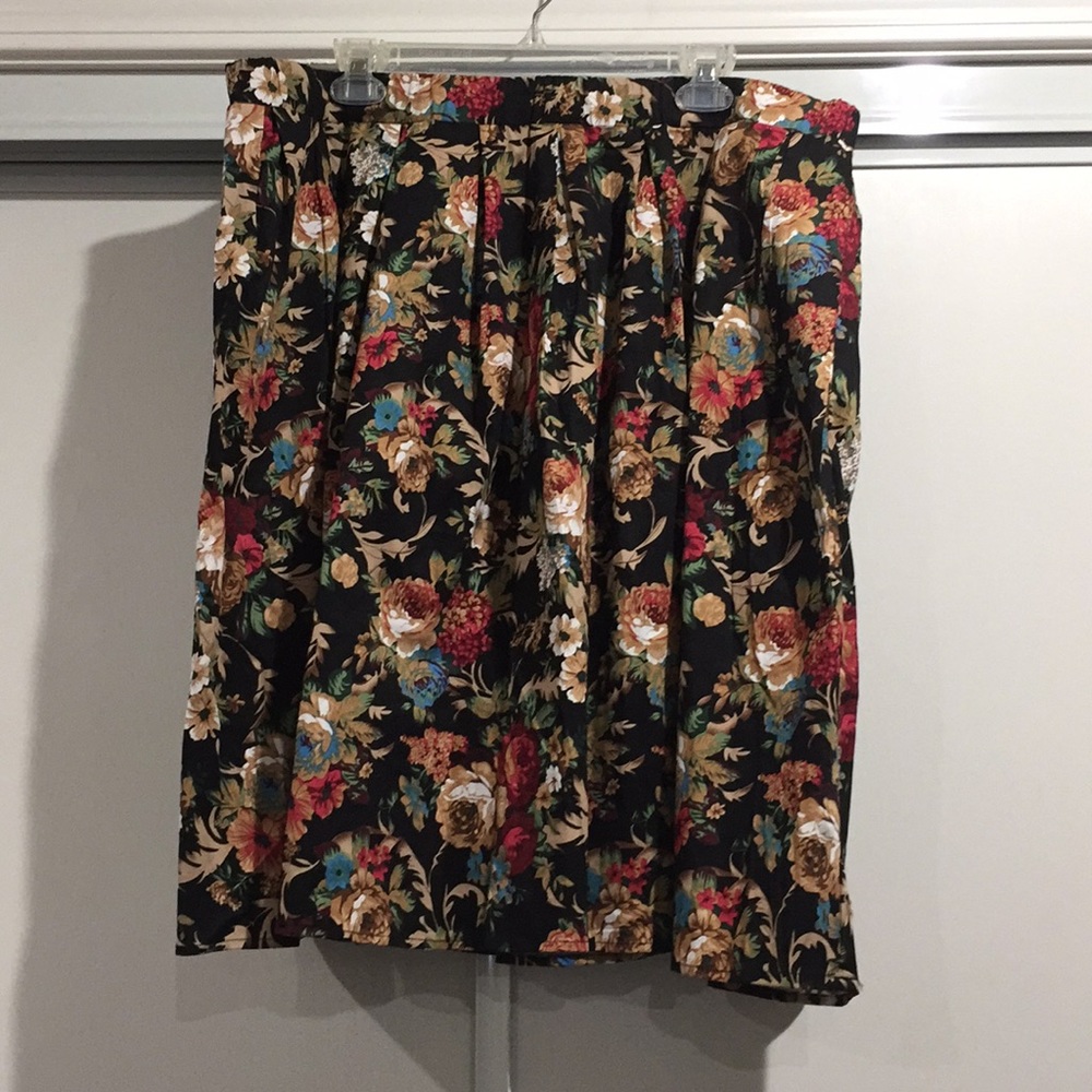 Knee length skirt